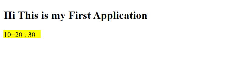 AngularJS First Application 